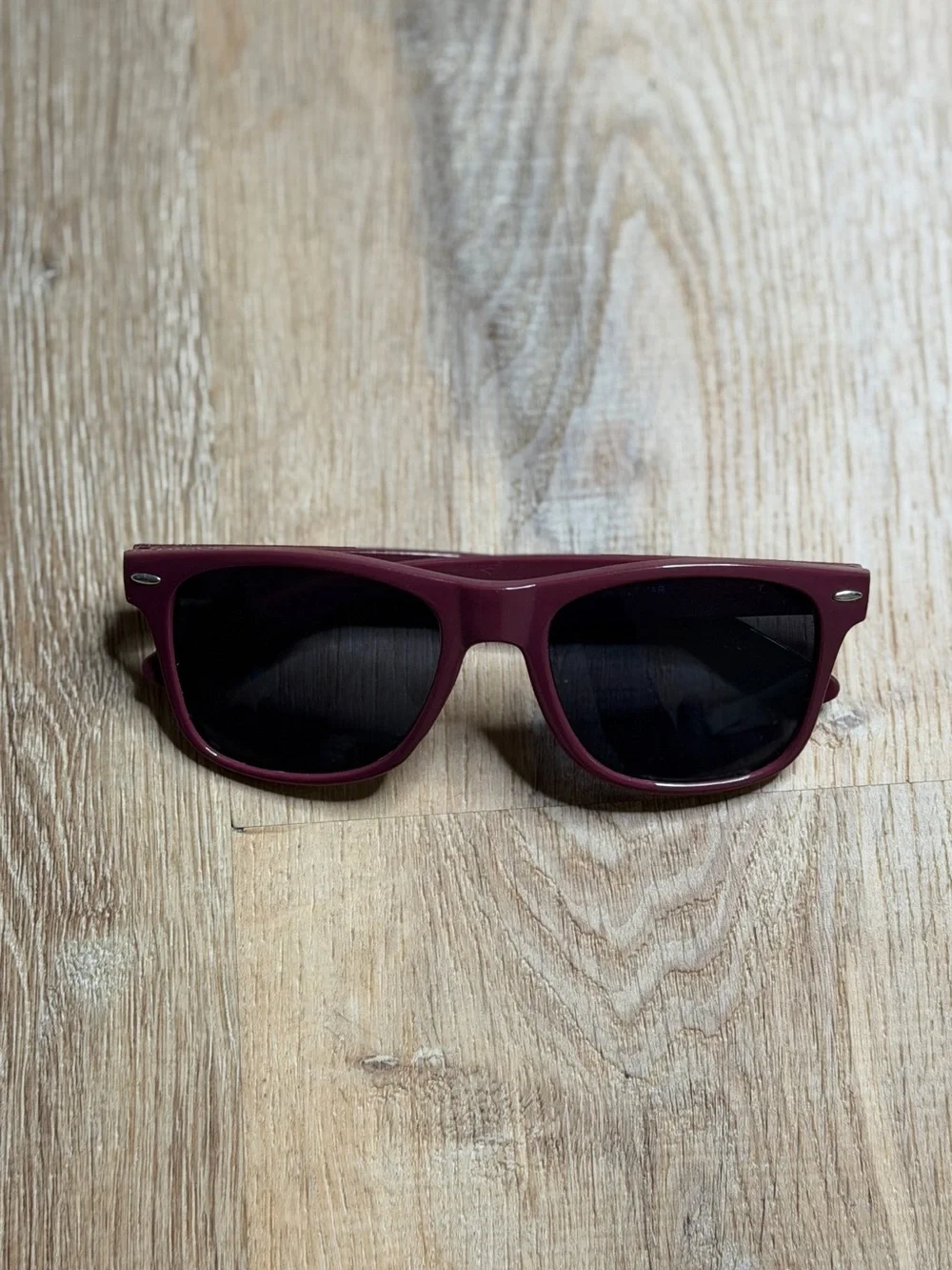 Official Dr Pepper Promotional UnisexSunglasses Burgundy Wayfarer Style UV Shade